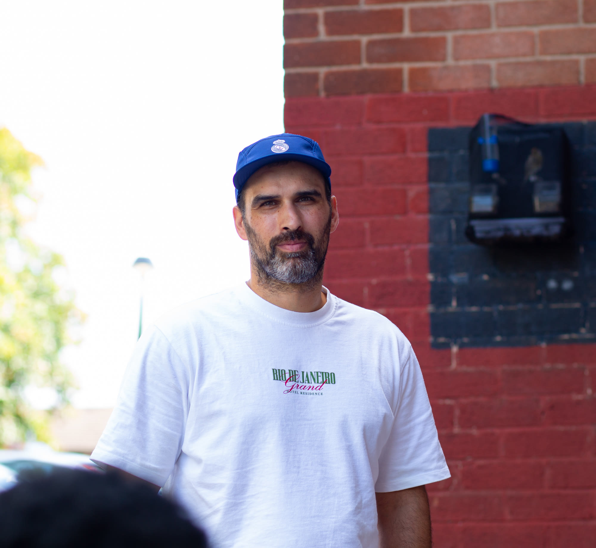 Portrait — candid
